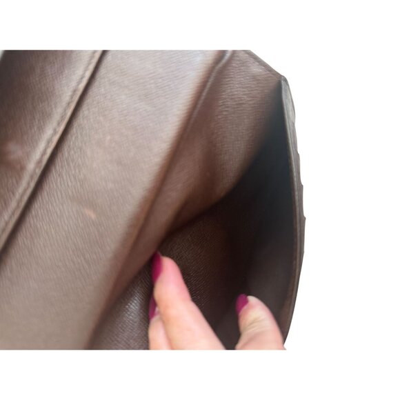 LOUIS VUITTON Damier Portfeuille Sarah Trifold Wallet - Picture 7 of 10